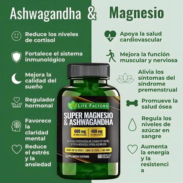 ASHWAGANDHA + MAGNESIUM - Image 2