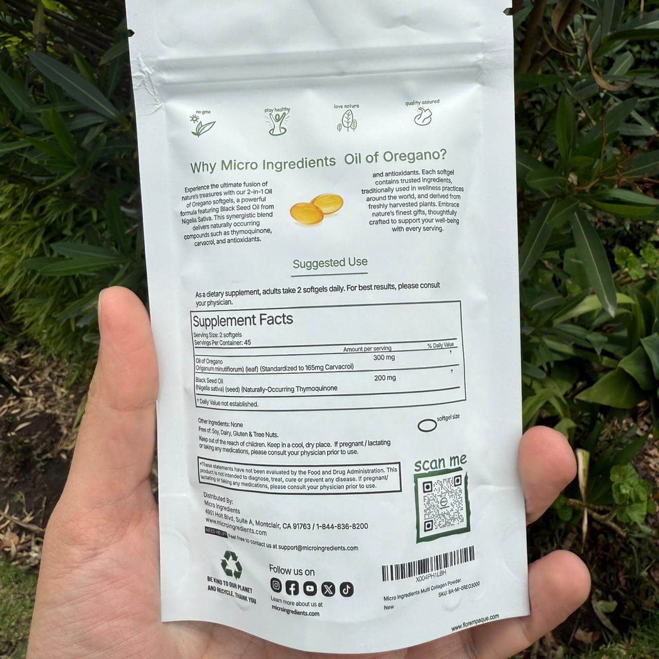 OIL OF OREGANO Soft Capsule - Image 2